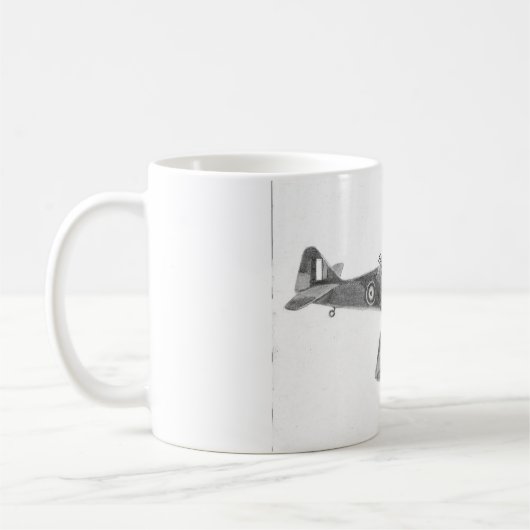 RAF Defiant mok (Links)