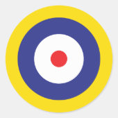 RAF/RCAF Roundel Stickers (Voorkant)
