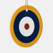 RAF Type A.1 Roundel Keramisch Ornament (Rechts)
