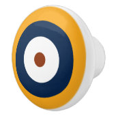 RAF Type A.1 Roundel Keramische Knop (Rechts)