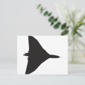 RAF Vulcan Bomber Briefkaart (Staand voorkant)