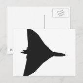RAF Vulcan Bomber Briefkaart (Voorkant / Achterkant)