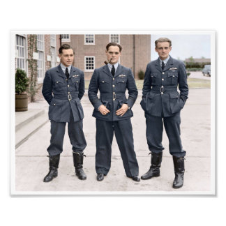 RAF Wing Commandant Douglas Bader Foto Afdruk