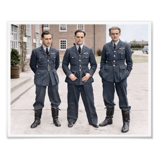 RAF Wing Commandant Douglas Bader Foto Afdruk (Voorkant)