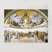 Rafaël Disputa over het Heilig Sacrament Kunst Briefkaart (Voorkant)