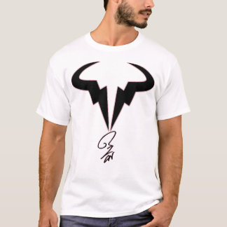 Rafael Nadal Logo Handtekening T-shirt