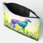 Rafelige Zijden Windhound Etui (Open)