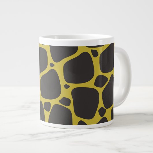 Raff de Giraffe Pattern Grote Koffiekop (Voorkant rechts)