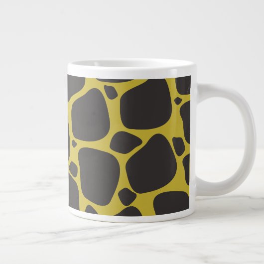 Raff de Giraffe Pattern Grote Koffiekop (Rechts)