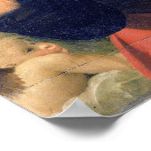 Raffaello Sanzio da Urbino - eterno e angeli Poster (Hoek)