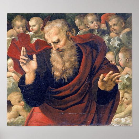 Raffaello Sanzio da Urbino - eterno e angeli Poster (Voorkant)