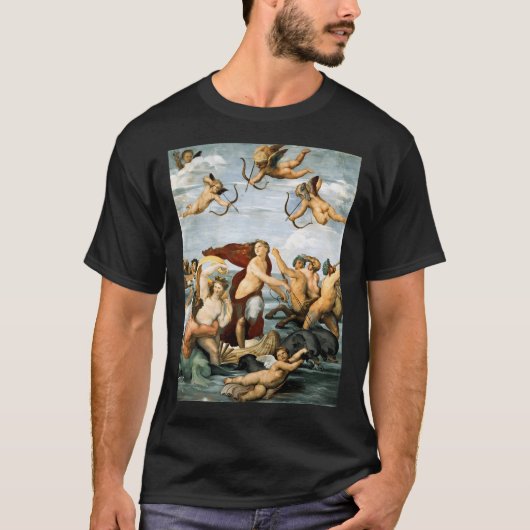 Raffaello Sanzio Da Urbino Galatea T-shirt (Voorkant)