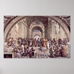Raffaello Sanzio da Urbino - School of Athens Poster