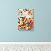 Raffaello Sanzio da Urbino - Triomf van Galatea Canvas Afdruk (Insitu (Houten vloer))