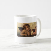 Raffaello Sistine Madonna Angels Koffiemok (Voorkant rechts)