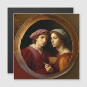 Raffaello's zelfportret met een vriend (Voorkant / Achterkant)