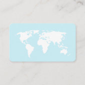 Raffaire rondreisinstapkaart baby blauw, luier informatiekaartje (Achterkant)