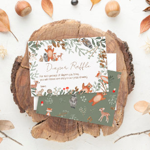 Raffelkorf van groenbossen informatiekaartje