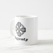 Rafferty Celtic Cross Koffiemok (Voorkant links)