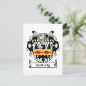 Rafferty Family Crest Briefkaart (Staand voorkant)