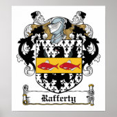 Rafferty Family Crest Poster (Voorkant)