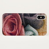 Raffia Rozen Case-Mate iPhone Case (Achterkant (horizontaal))