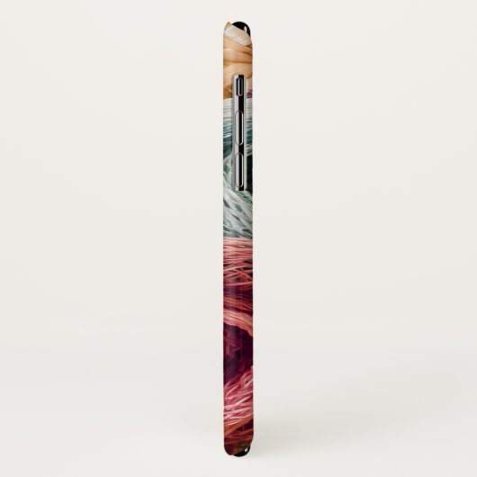 Raffia Rozen Case-Mate iPhone Case (Achterkant/links)