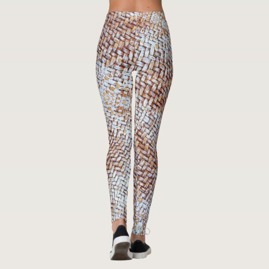 Raffia Trunk - Power Yoga Leggings (Achterkant)