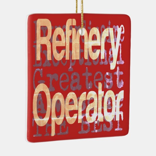 Raffinaderij-extraordinaire Keramisch Ornament (Rechts)