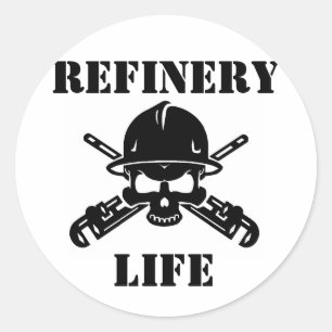 Raffinaderij Life Sticker