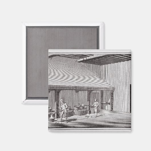 Raffinagesalpeter Magneet (Voorkant / Achterkant)