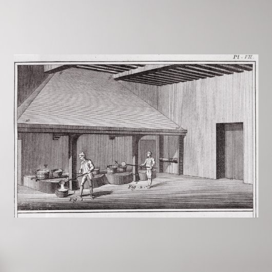 Raffinagesalpeter Poster (Voorkant)