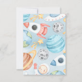 Raffle Baby shower Kaart Buitengaslager Invoegen (Achterkant)