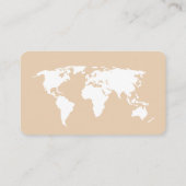 Raffle met het Baby shower van het grote Boho Beig Informatiekaartje (Achterkant)