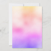 Raffle Raffle Tickets regenboogwisser Kaart (Achterkant)