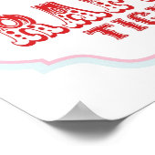 Raffle Ticket Booth-teken Poster (Hoek)