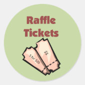 Raffle Ticket Stickers (Voorkant)