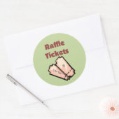 Raffle Ticket Stickers (Envelop)