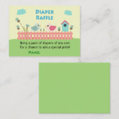 Raffle Tickets Little Bird Diaper (Voorkant / Achterkant)