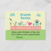 Raffle Tickets Little Bird Diaper (Voorkant)
