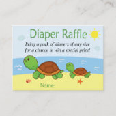 Raffle Tickets turtle Diaper (Voorkant)