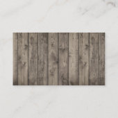 Raffle Tickets uit het Baby shower Reustic Autumn Informatiekaartje (Achterkant)