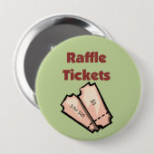 Raffle Tickets verkopen Ronde Button 4,0 Cm (Voorkant /achterkant)