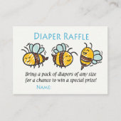 Raffle Tickets voor bijendoppen (Voorkant)