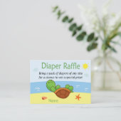 Raffle Tickets voor schildpad (Staand voorkant)