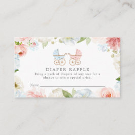 Raffle tussen roze en blauw luidop informatiekaartje