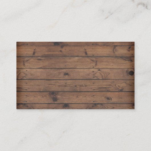 Raffle, witte Waterverf Visitekaartje (Achterkant)