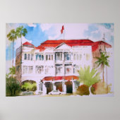 RAFFLES HOTEL DOOR VIC REYS POSTER (Voorkant)