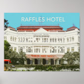 Raffles Hotel Landmark Poster (Voorkant)
