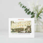 Raffles Hotel Singapore Briefkaart (Staand voorkant)